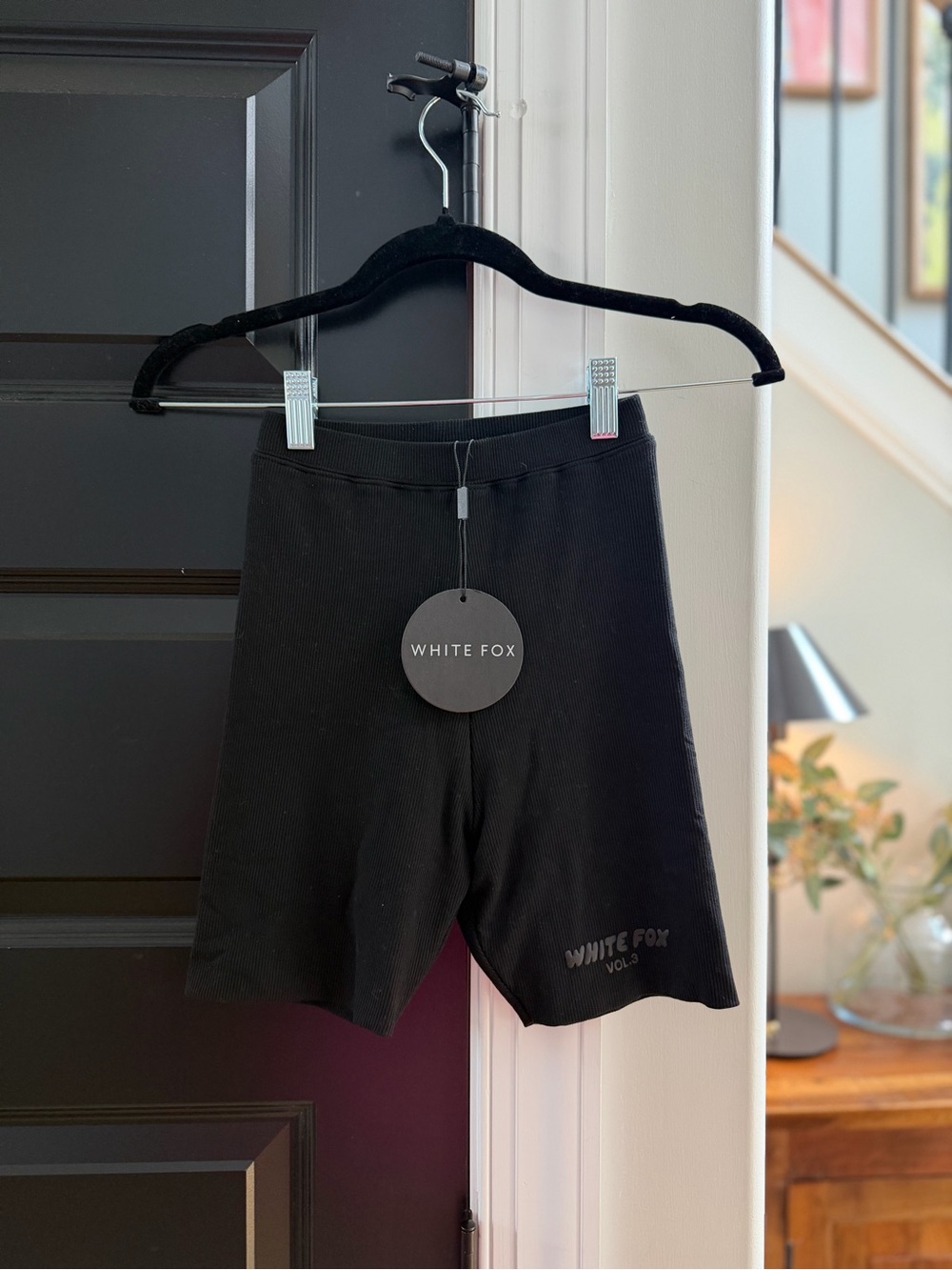 WHITE FOX biker shorts